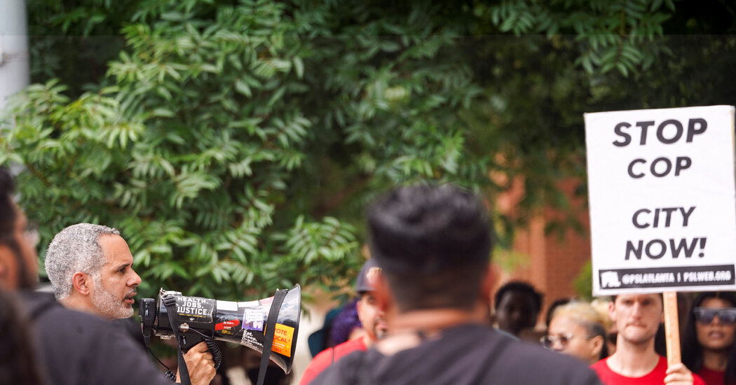 Crackdown on Bail Fund and Activists Supporting 'Cop City' Protests.