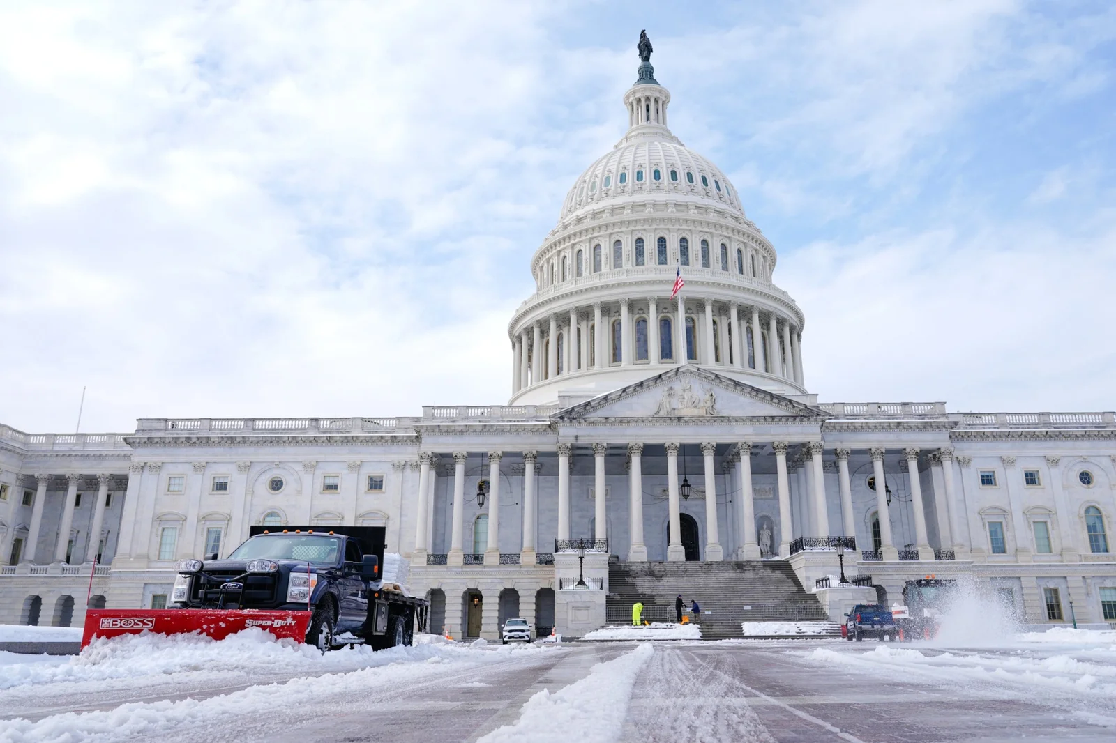 DC braced for light evening snow as deep freeze lingers
