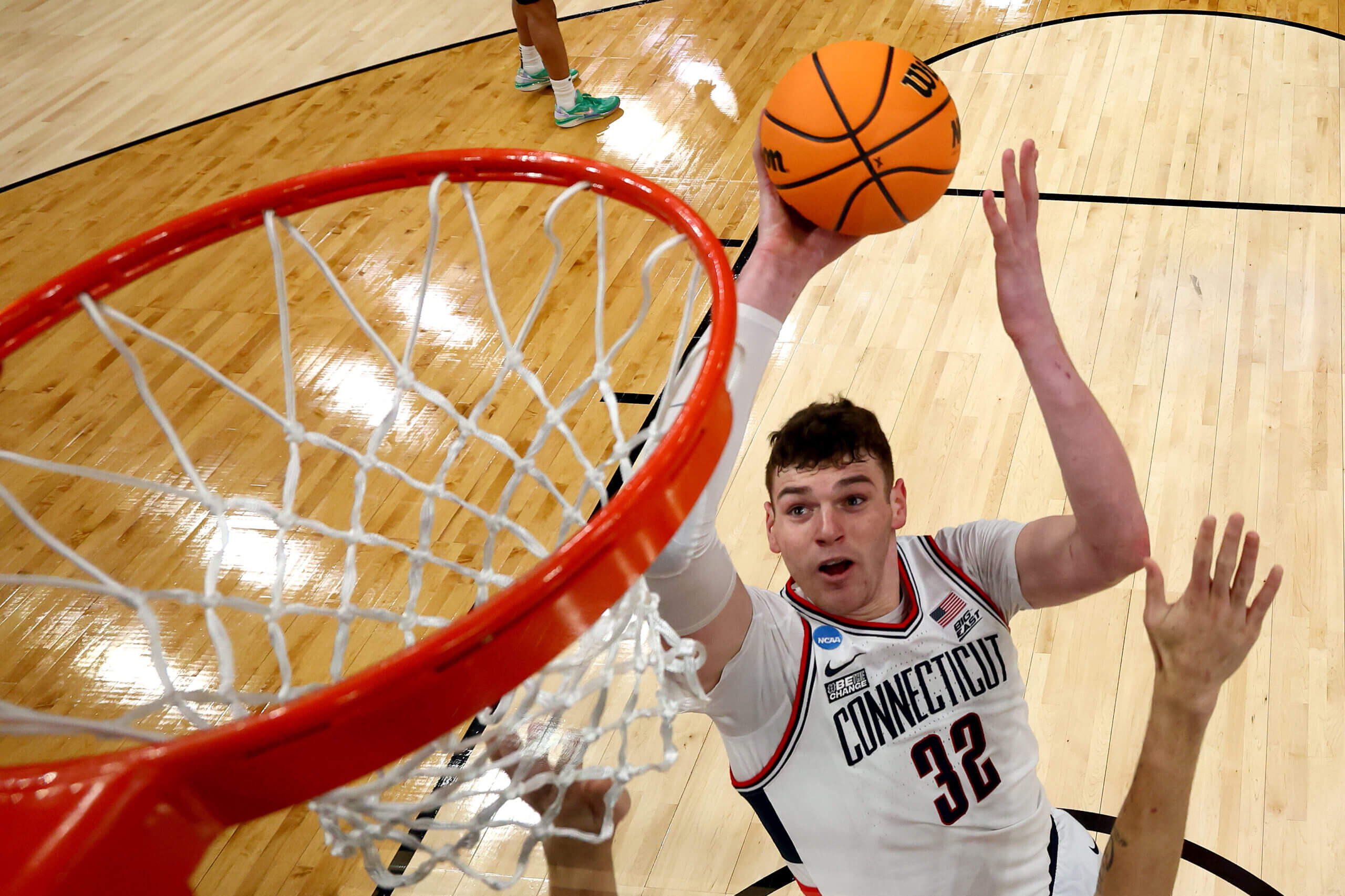 Featured image for UConn's Donovan Clingan Leads Improbable Run to Final Four Dominance