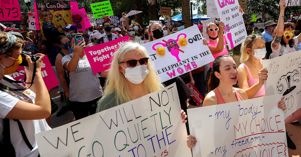 "Florida Abortion Ruling Sparks Political Firestorm as Biden Takes Aim"