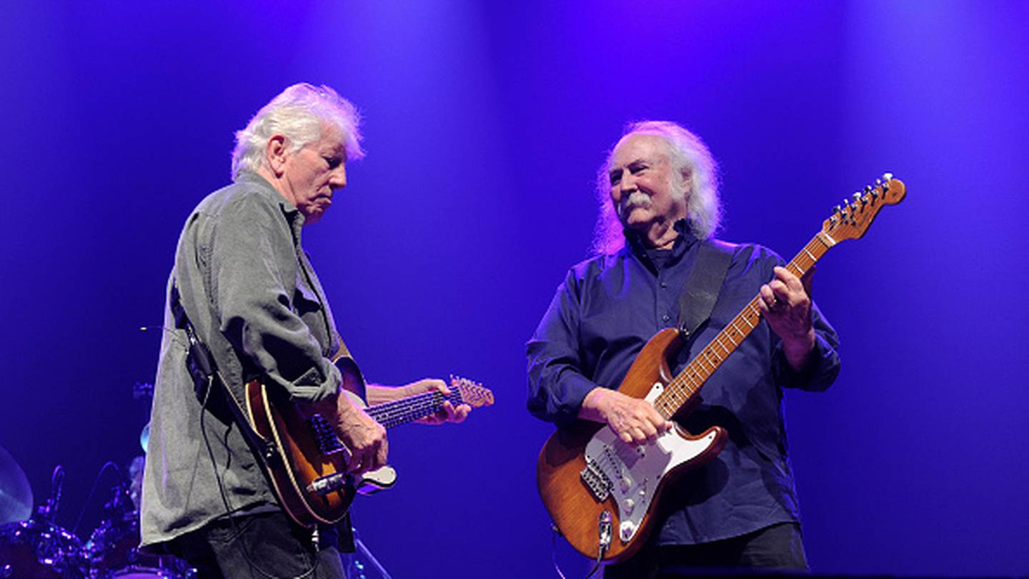 Graham Nash reveals David Crosby's cause of death as COVID-19.