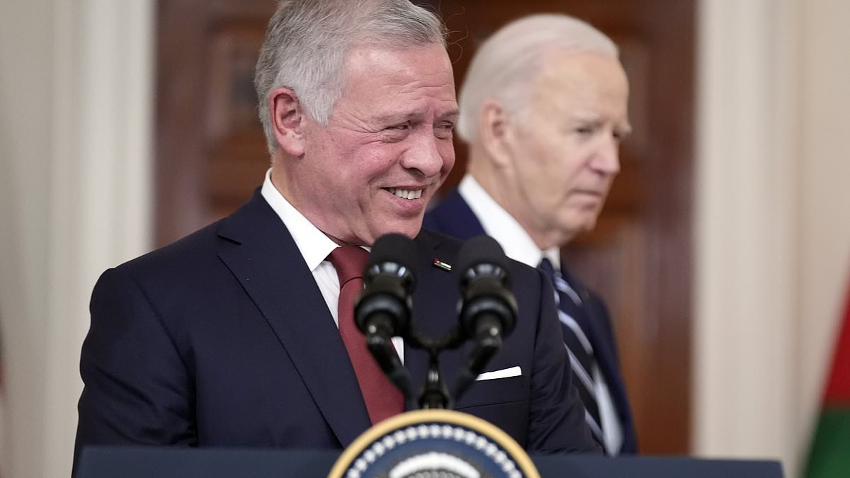 Featured image for "President Biden and Jordan's King Discuss Gaza Ceasefire Amid Israeli Strikes"