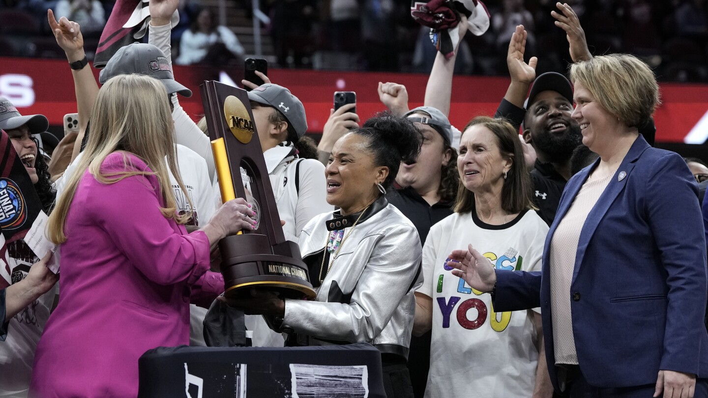 "South Carolina Secures Perfect Season with NCAA Championship Victory Over Iowa"