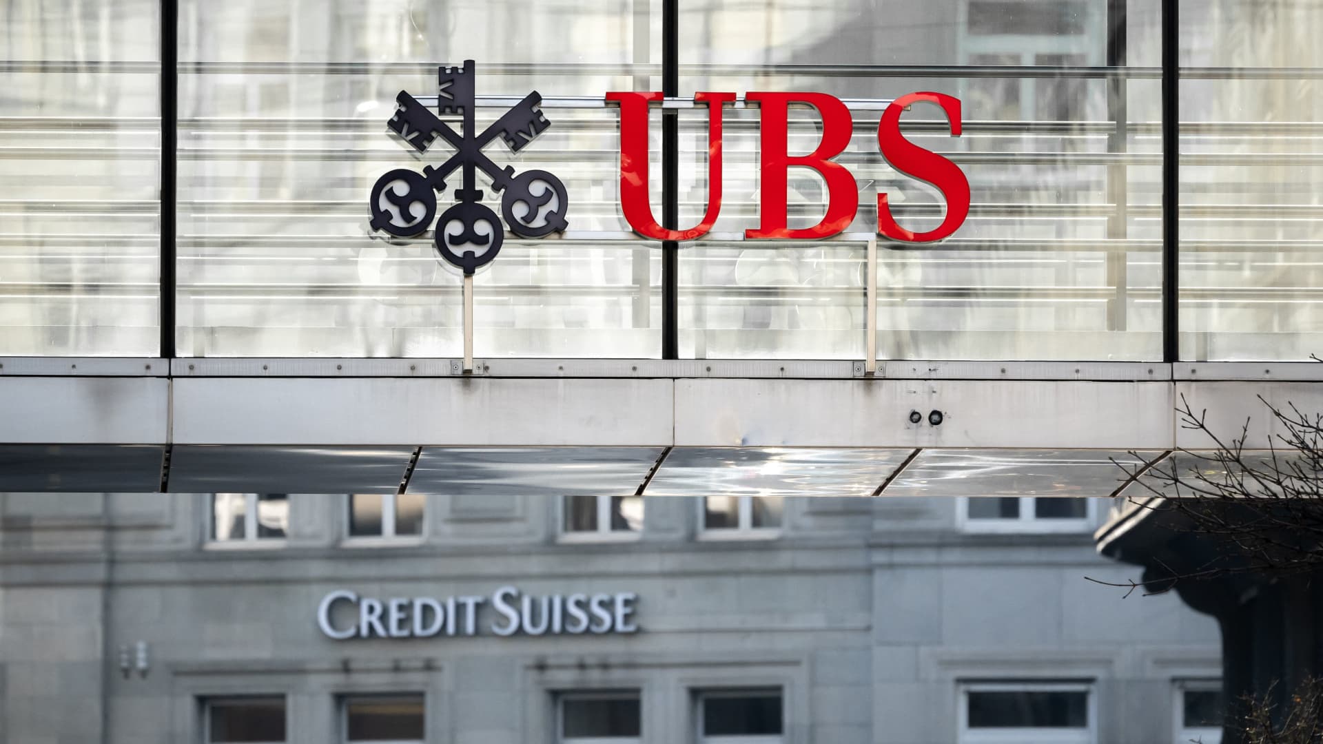 UBS anticipates multibillion-dollar loss from Credit Suisse merger.