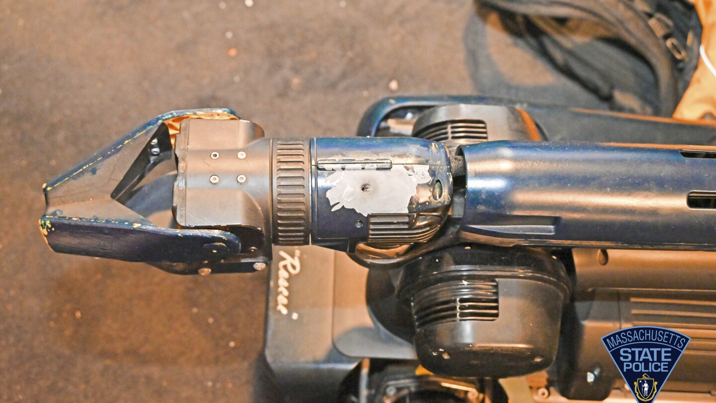 Featured image for "Robotic Police Dog Survives Gunfire in Standoff, Prevents Bloodshed"