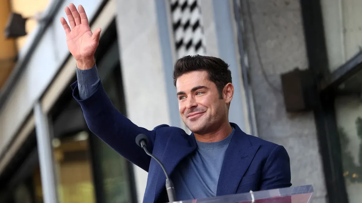Zac Efron Honored with Hollywood Walk of Fame Star