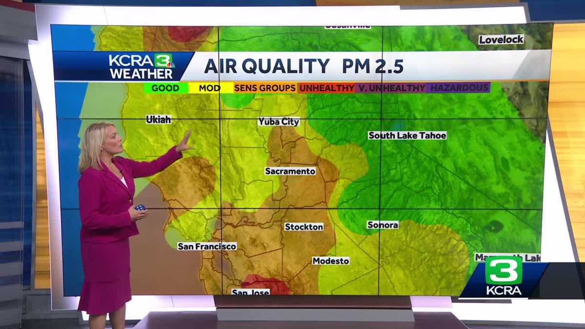 Wildfire Smoke Blankets Northern California, Impacting Air Quality