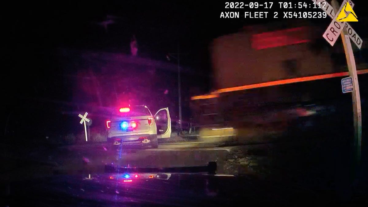 "Colorado Cop's Defense: Placing Handcuffed Woman on Train Tracks Was an Accident"