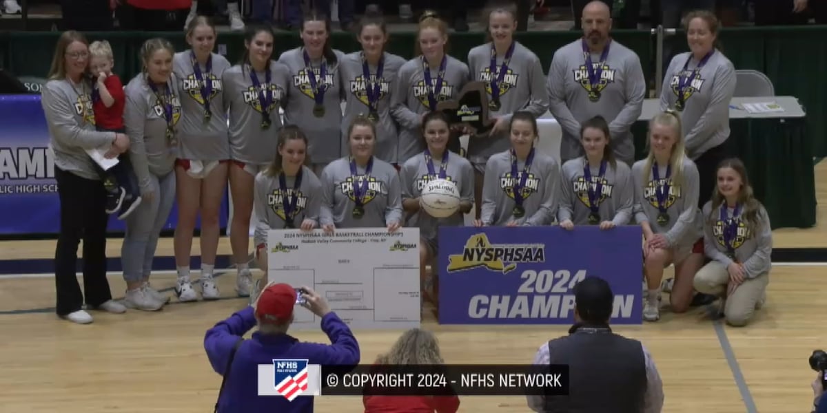 Featured image for "Hammond Girls' Basketball Secures 2nd Consecutive State Title, Sackets Harbor Advances to Final 4"