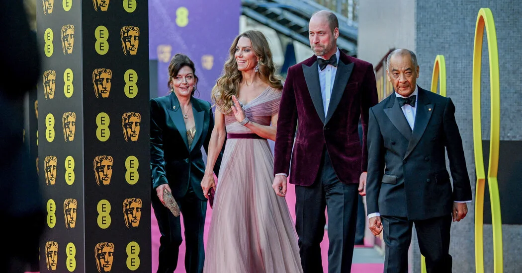 Velvet Signaling: William and Kate Use BAFTA Appearance to Show Royal Unity