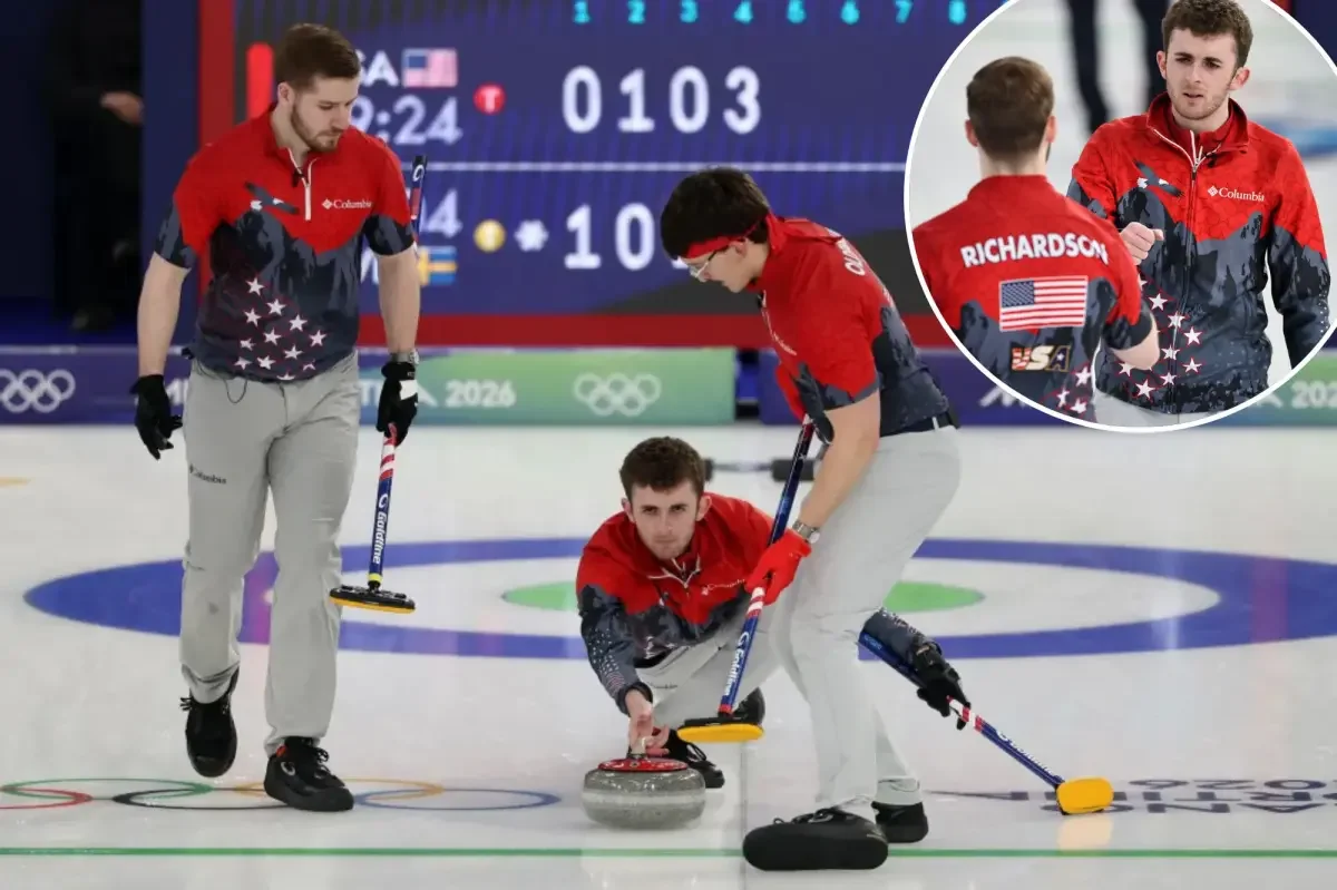 USA’s youngest curling team shocks Sweden, fuels Olympic medal push