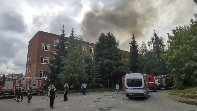 Massive Blast at Moscow Plant Leaves Dozens Injured