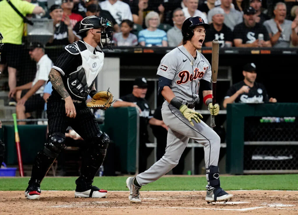 Detroit Tigers demote struggling Nick Maton in search of growth.