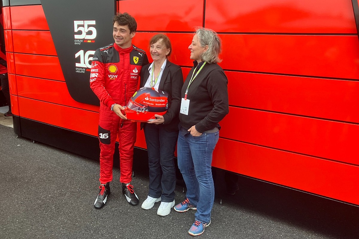 Leclerc's Tribute Helmet and Sainz's Strategy for Beating Verstappen.