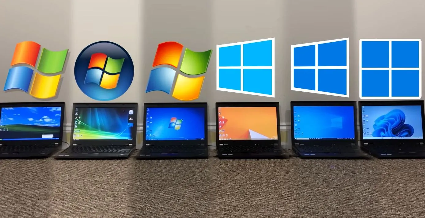Featured image for Evolution of Windows: Benchmarking from XP to Windows 11