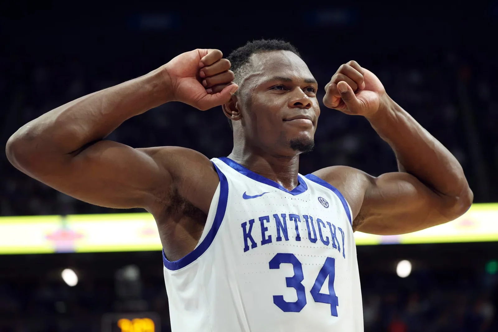 Oscar Tshiebwe Declares for NBA Draft, Forgoes Remaining Eligibility.