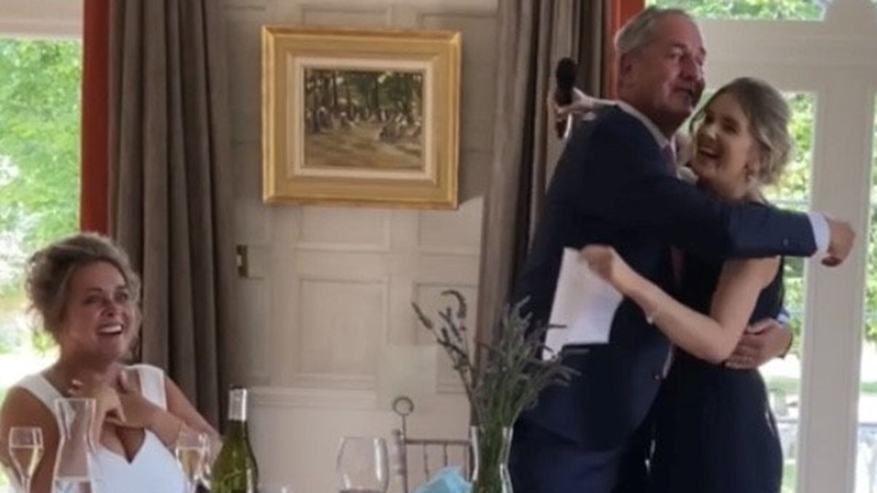 Pregnancy Announcement at Dad's Wedding Sparks Controversy.