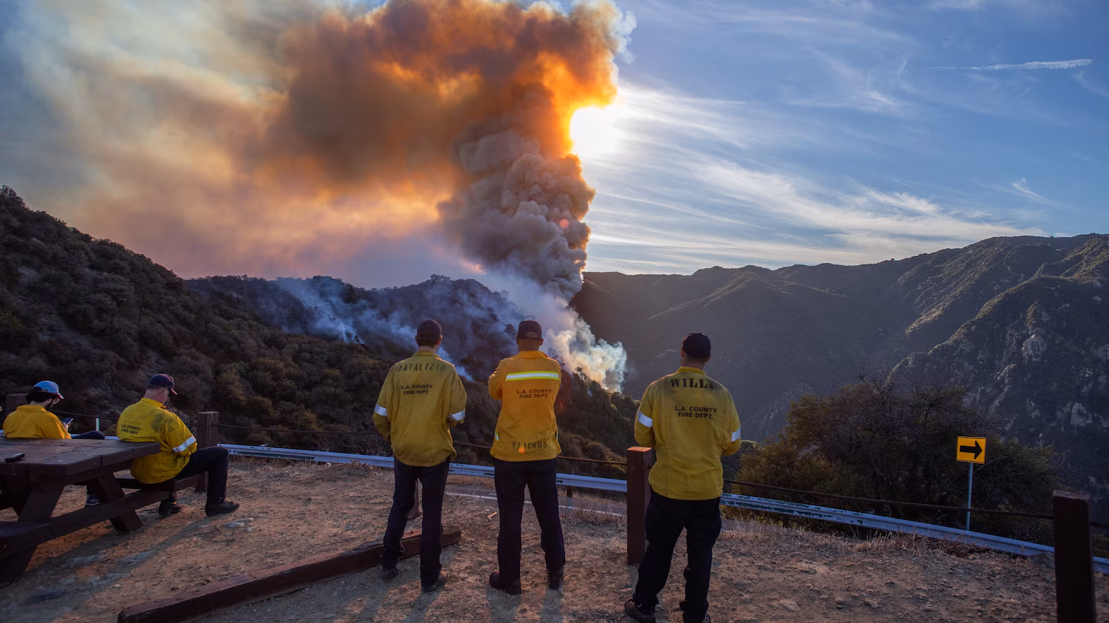 Featured image for Malibu's Franklin Fire Rages, Threatens Homes and University