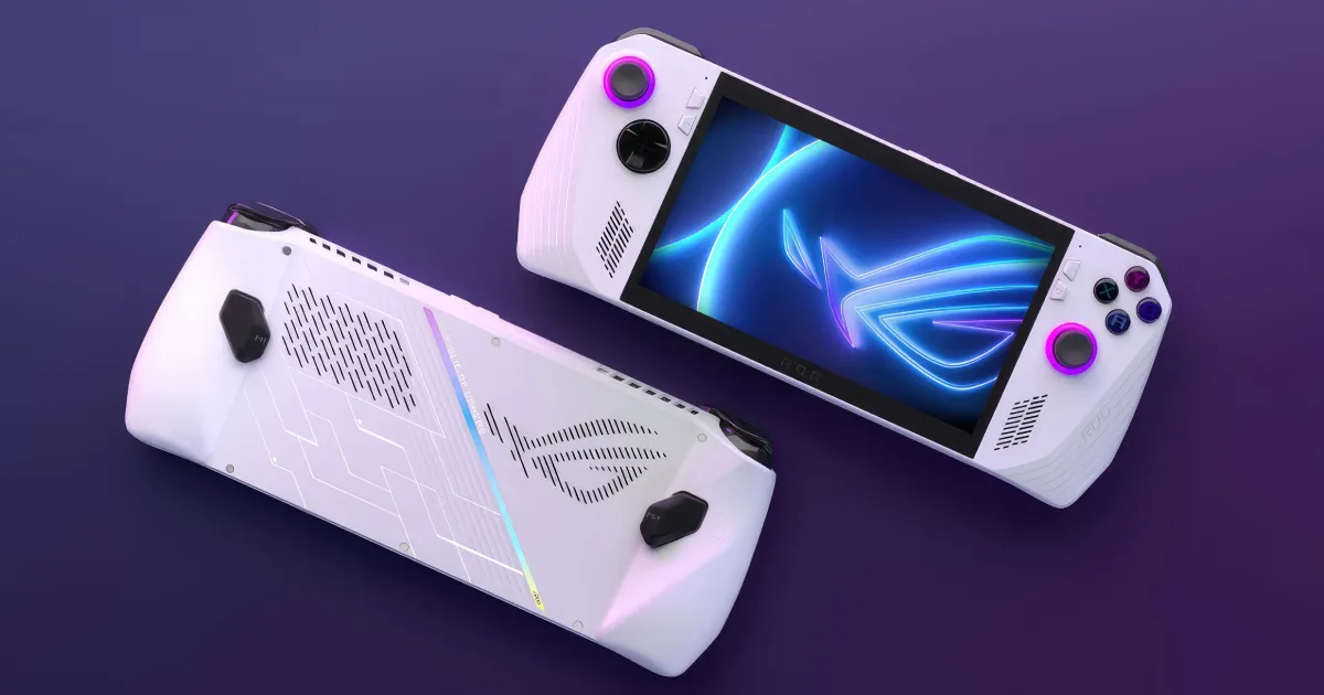 Asus announces ROG Ally, a new handheld gaming console with custom AMD APU.