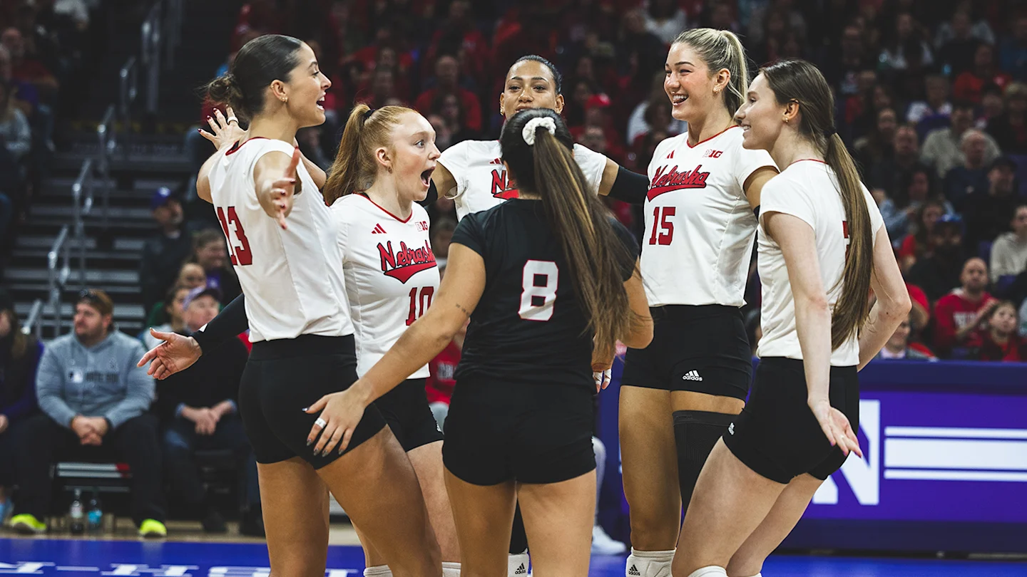 Featured image for Nebraska Volleyball Dominates Oregon in Anticipated Matchup
