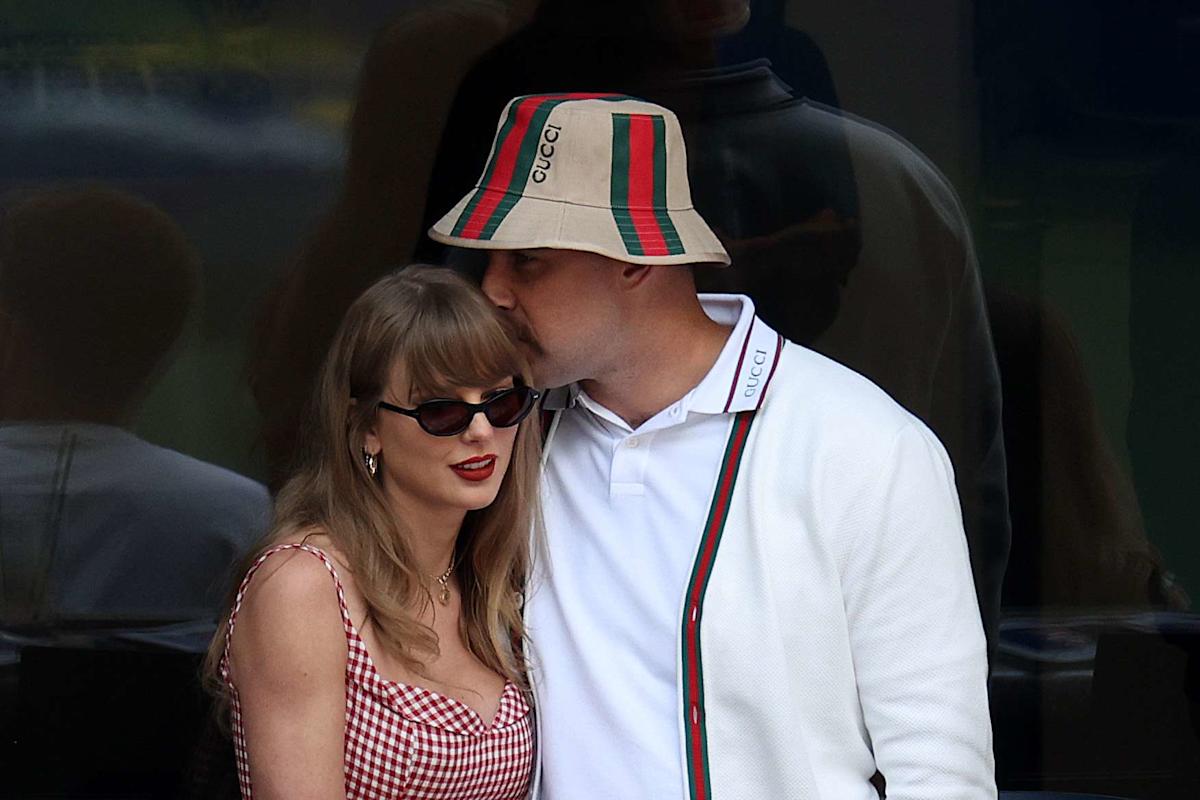 Featured image for Taylor Swift and Travis Kelce Might Skip a Wedding Tradition, Says Jason Kelce