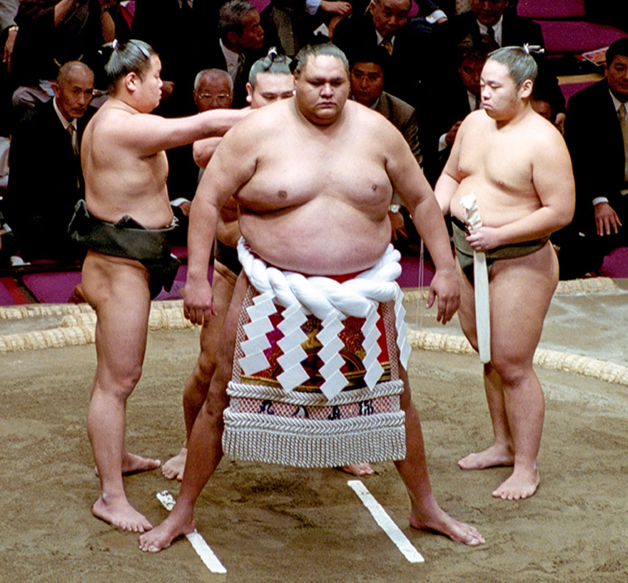Featured image for Sumo Wrestling and WrestleMania Star Akebono Dies at 54