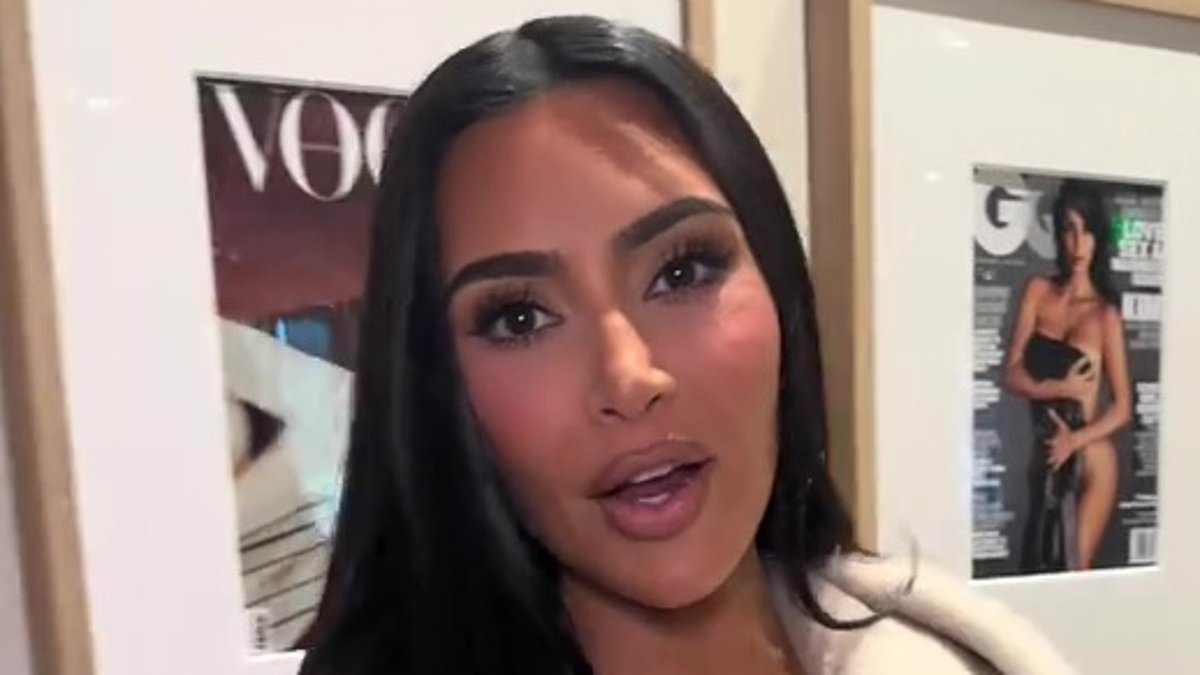 "Inside Kim Kardashian's Lavish Office: Tanning Bed, 3D Brain Scan, and Viral Video Tour"