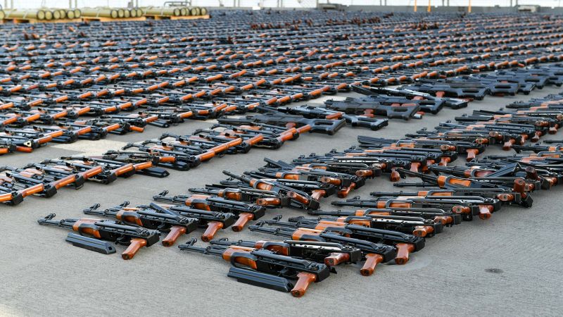 "US to Transfer Seized Iranian Weapons to Ukraine in Exclusive Move"
