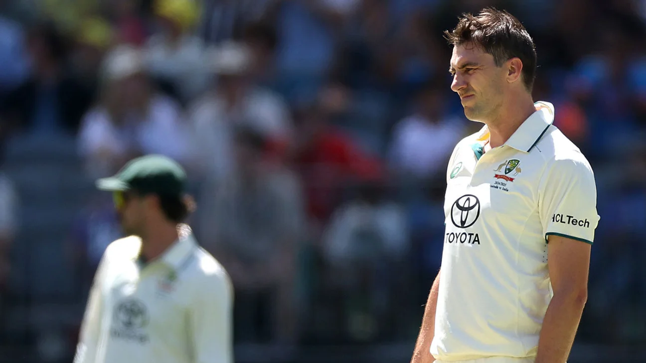 Featured image for India Dominates as Australia Struggles in Tense Test Opener