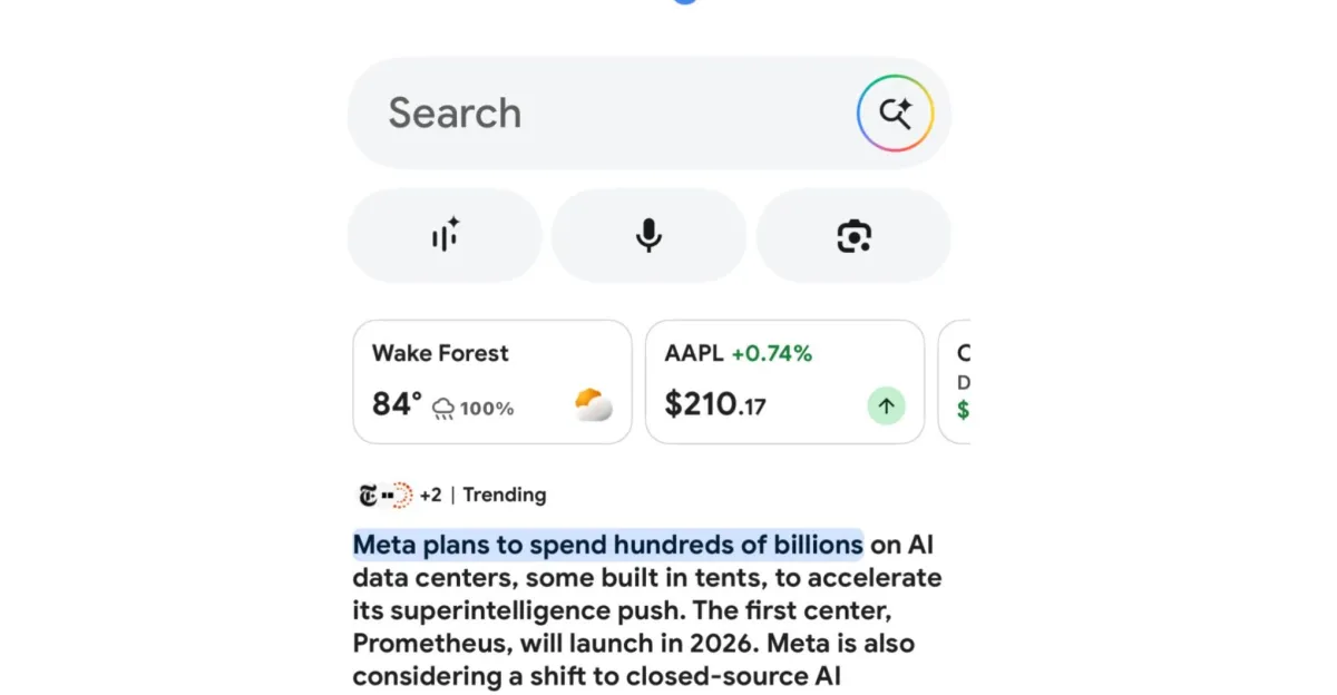 Featured image for Google’s Discover uses AI to summarize news