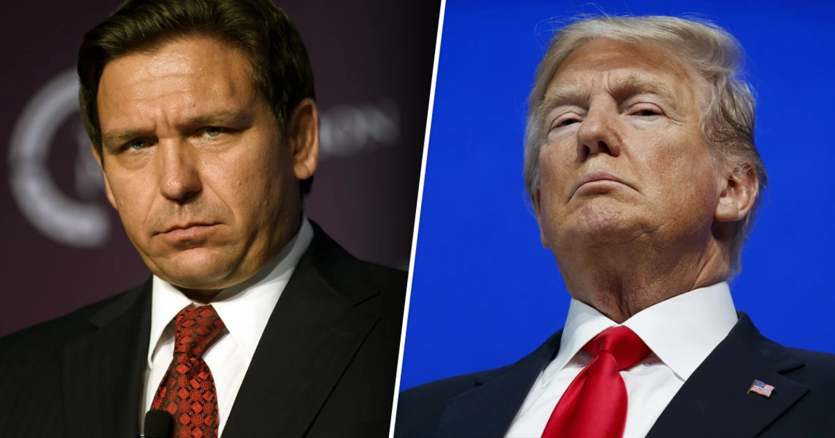 Trump campaign issues warning to potential DeSantis staffers.
