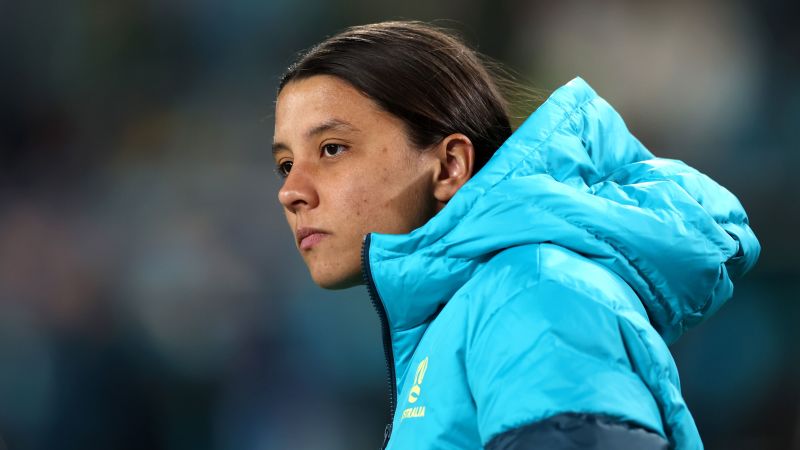 Featured image for Sam Kerr's Injury Forces Her to Sit Out Opening Matches of Women's World Cup