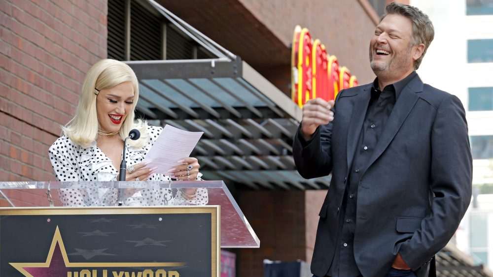 Featured image for Blake Shelton and Gwen Stefani steal the show at Walk of Fame ceremony.