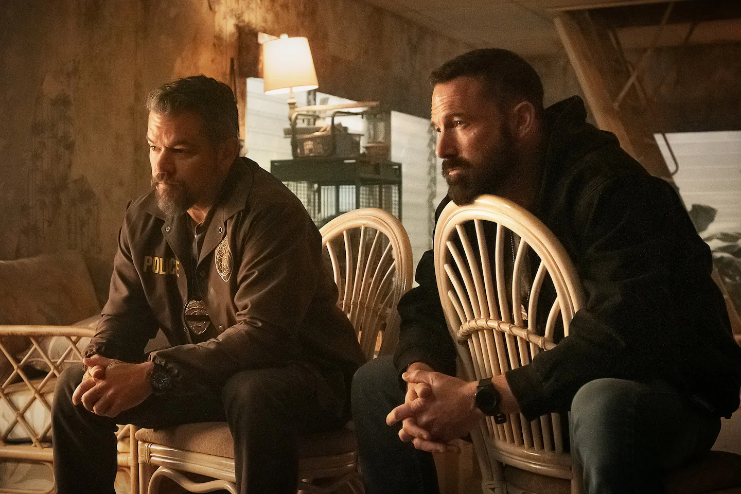 Damon and Affleck Deliver Solid Netflix Crime Flick