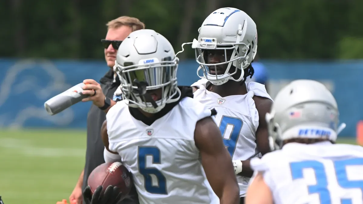Detroit Lions' Melifonwu and 4 others named most improved in minicamp/OTAs.