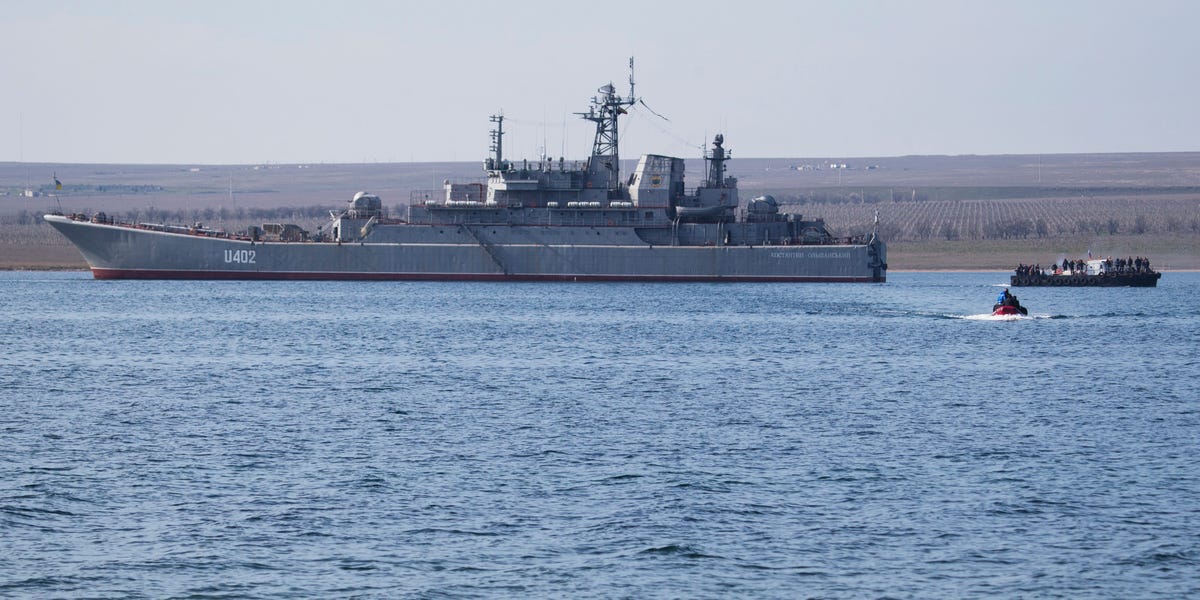 Featured image for "Ukraine's Successful Strike: Devastating Blow to Russian Navy in Black Sea"