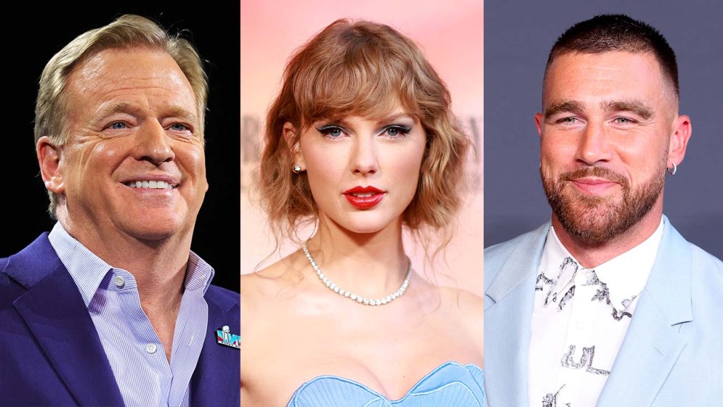 "NFL Commissioner Applauds Taylor Swift and Travis Kelce's Relationship, Boosting League's Popularity"
