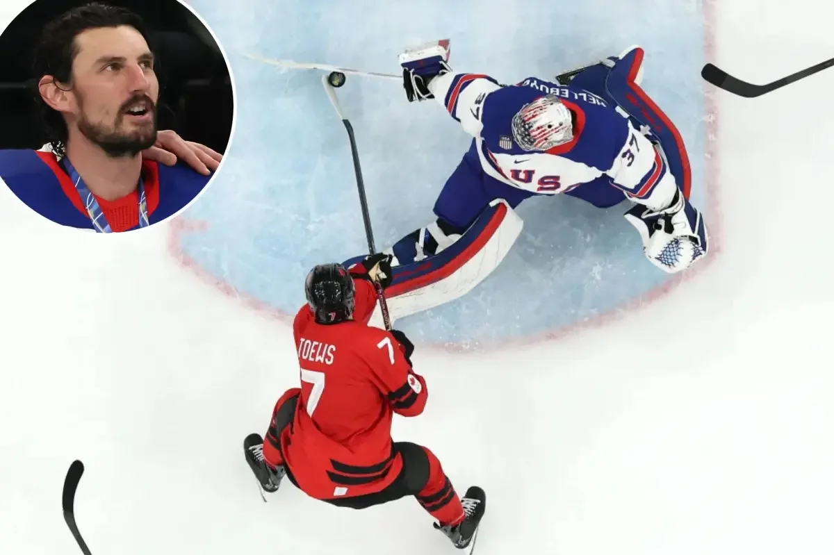 Hellebuyck's paddle save fuels USA's 2026 Olympic hockey gold