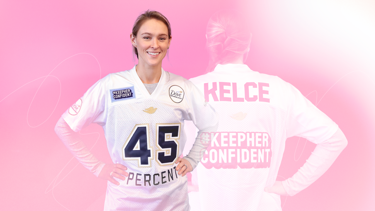Featured image for Kylie Kelce Opens Up About Guilt and Body Confidence in the Spotlight