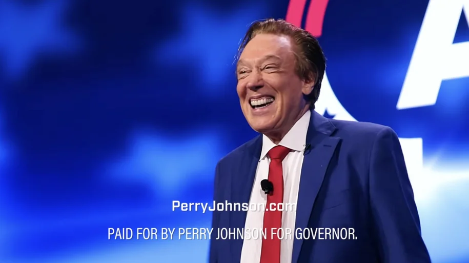 Trump ally slams Perry Johnson’s $3M Super Bowl ad as a gimmick