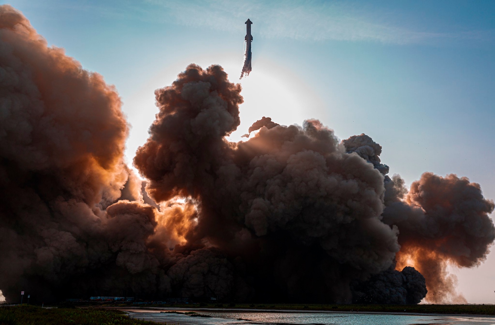 "Starship Launch Causes Catastrophic Damage on Ground and Sparks Fire"