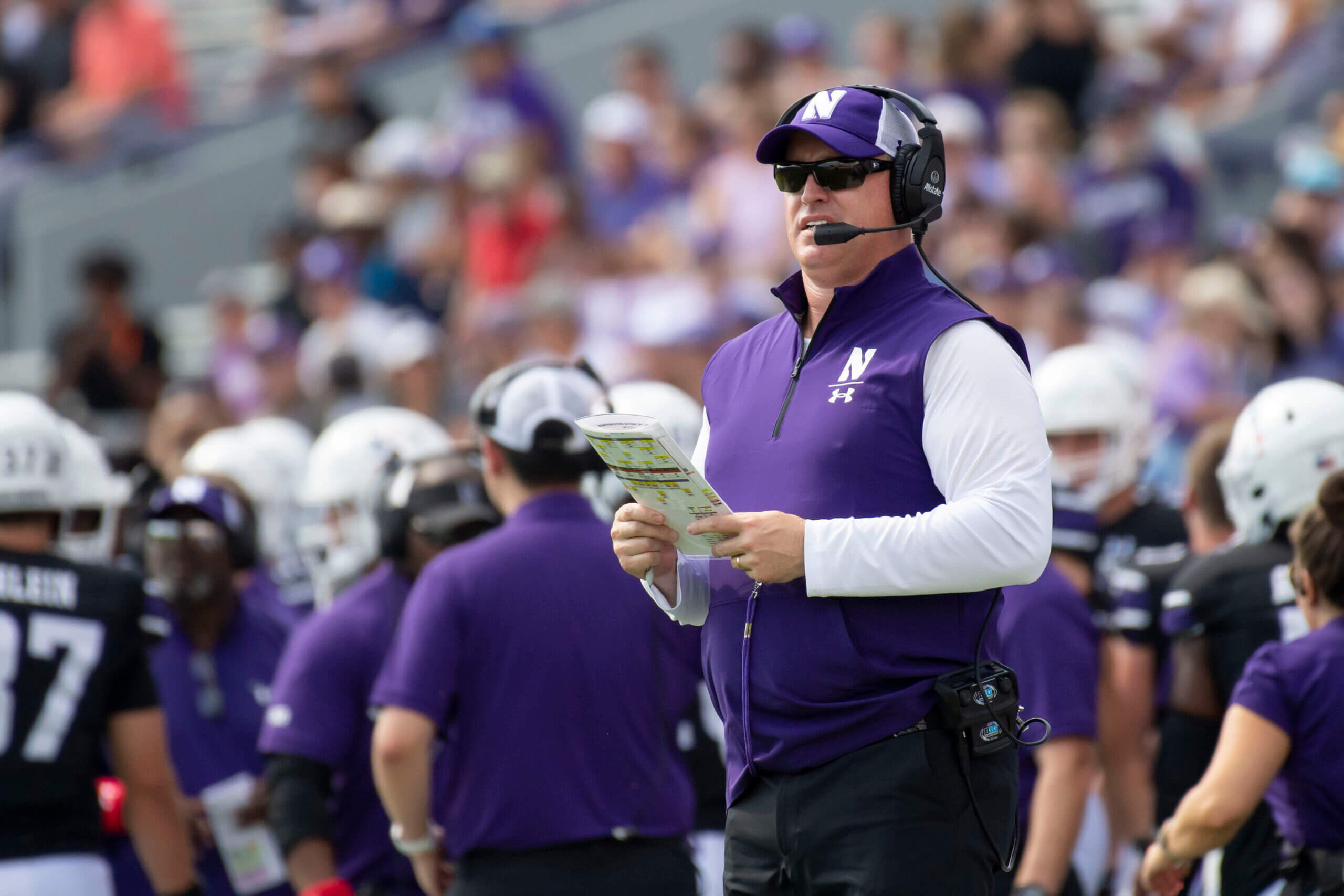 Featured image for "Pat Fitzgerald Files $130M Lawsuit Against Northwestern for Wrongful Termination"