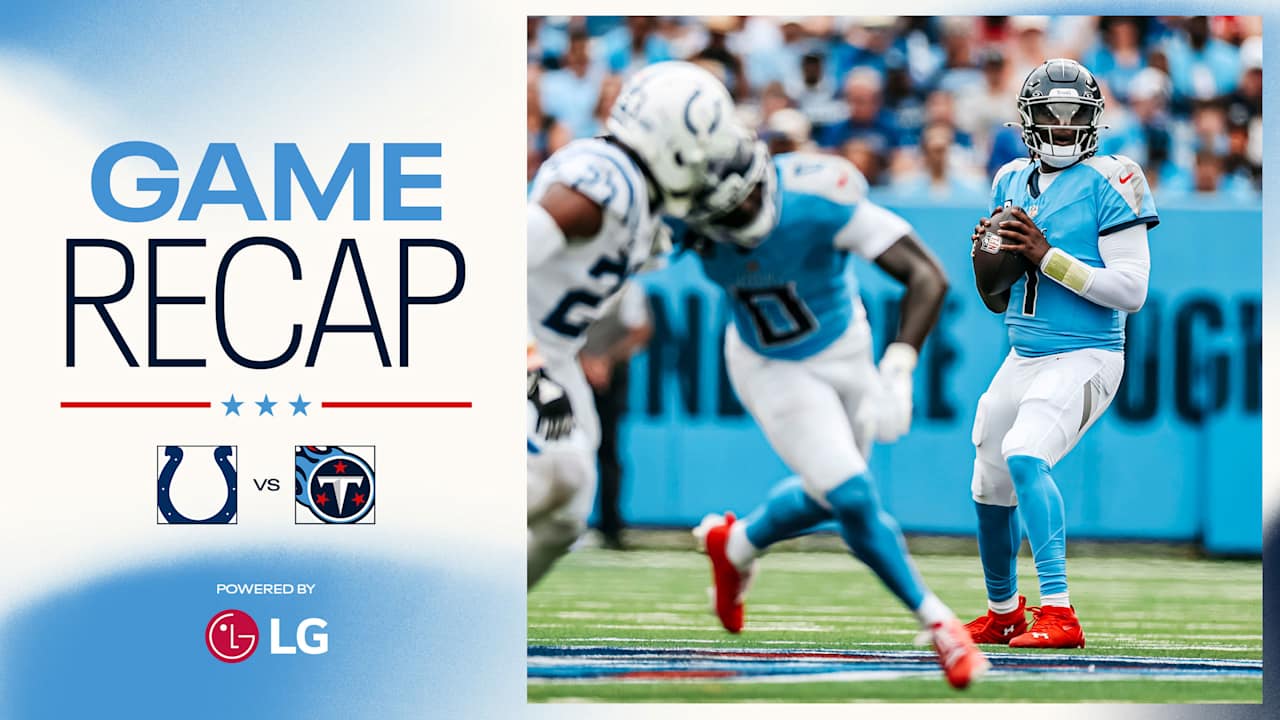 Colts Improve to 3-0 with Dominant Win Over Titans