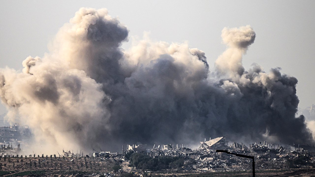"Israel resumes airstrikes on southern Gaza as cease-fire collapses"
