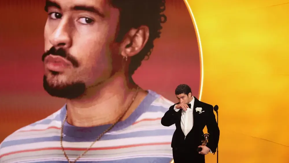 Bad Bunny Makes Grammys History While Spotlighting Latino Immigrant Realities