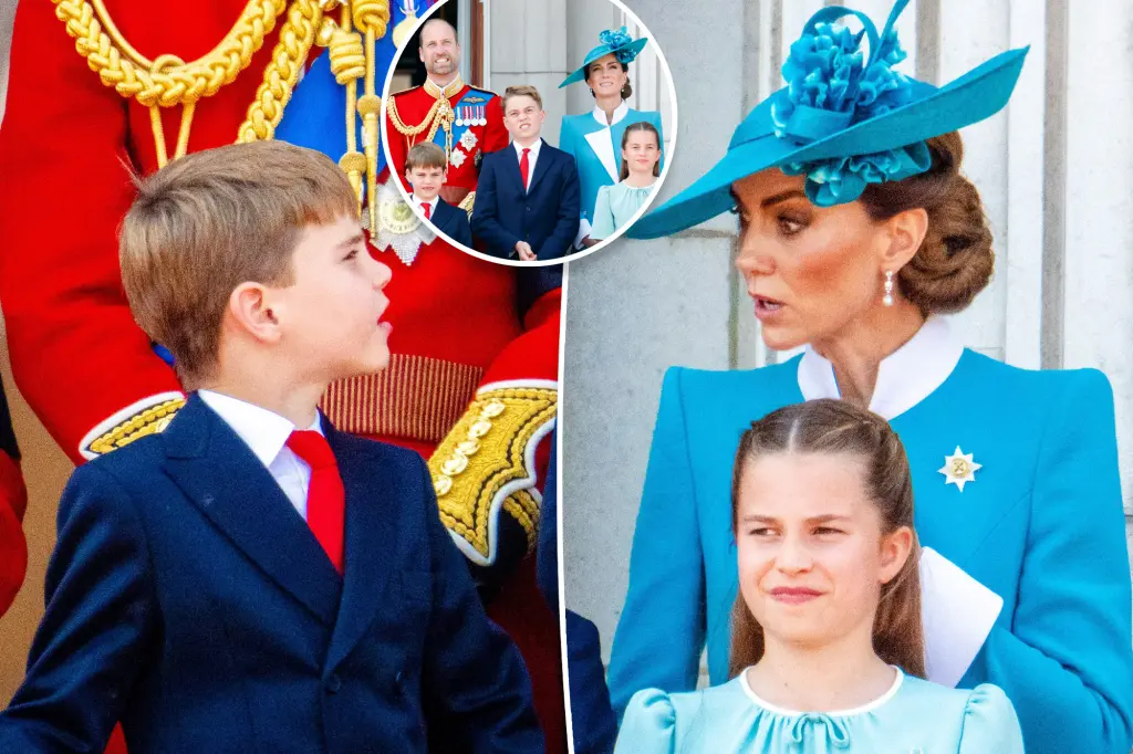Featured image for Kate Middleton's Command to Prince Louis During Trooping the Colour Revealed