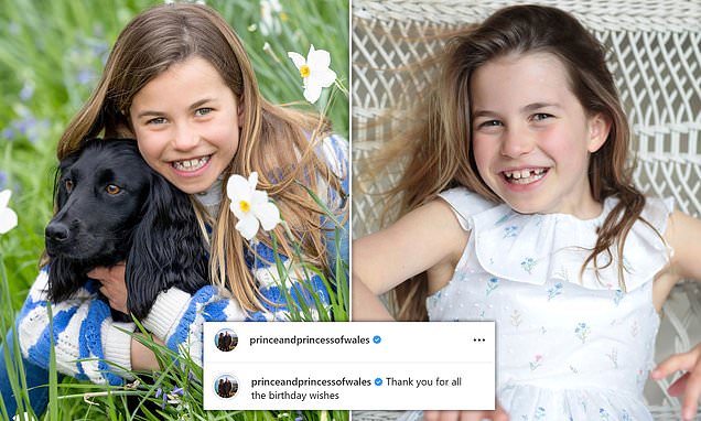 "Princess Charlotte's 8th Birthday Celebrated with Adorable New Photo"