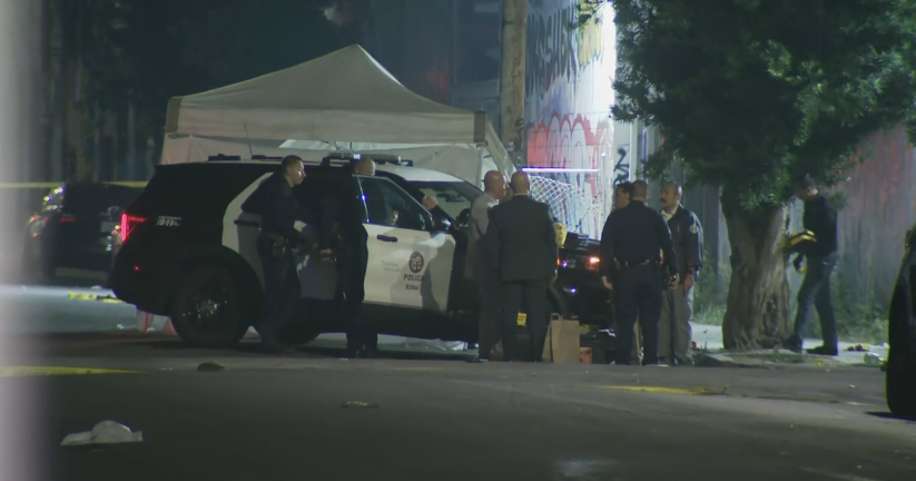 Multiple casualties in downtown Los Angeles shooting incidents