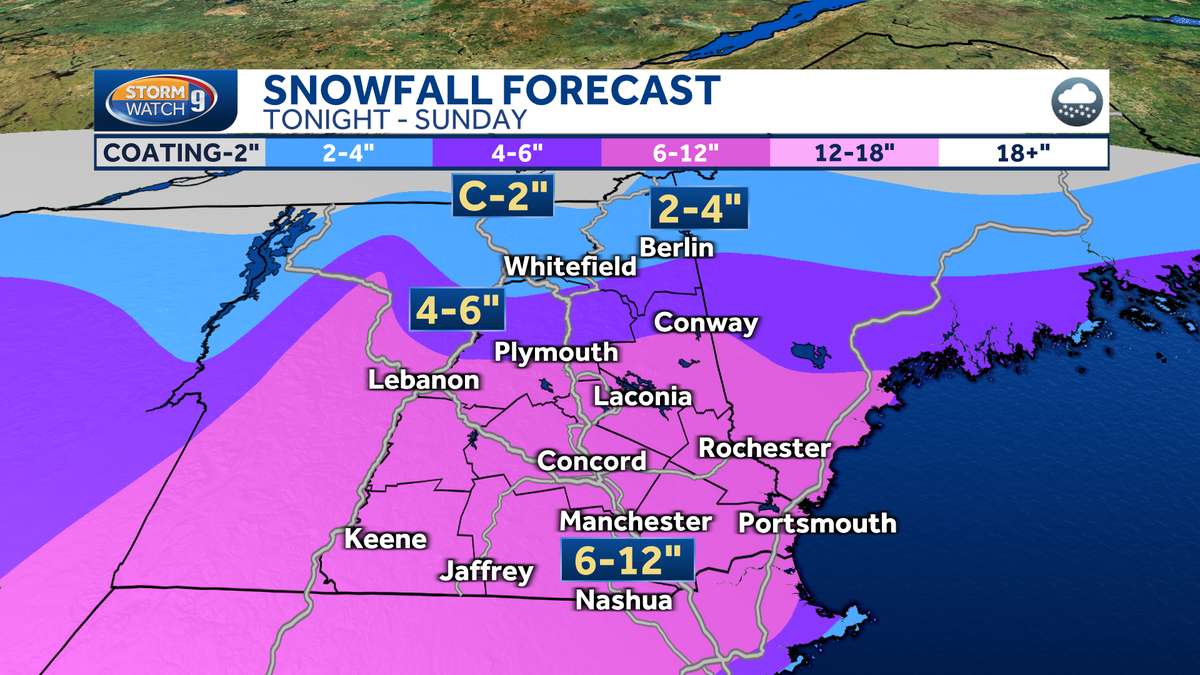 Featured image for "New England Braces for Nor'easter: Heavy Snowfall Expected Through Sunday"