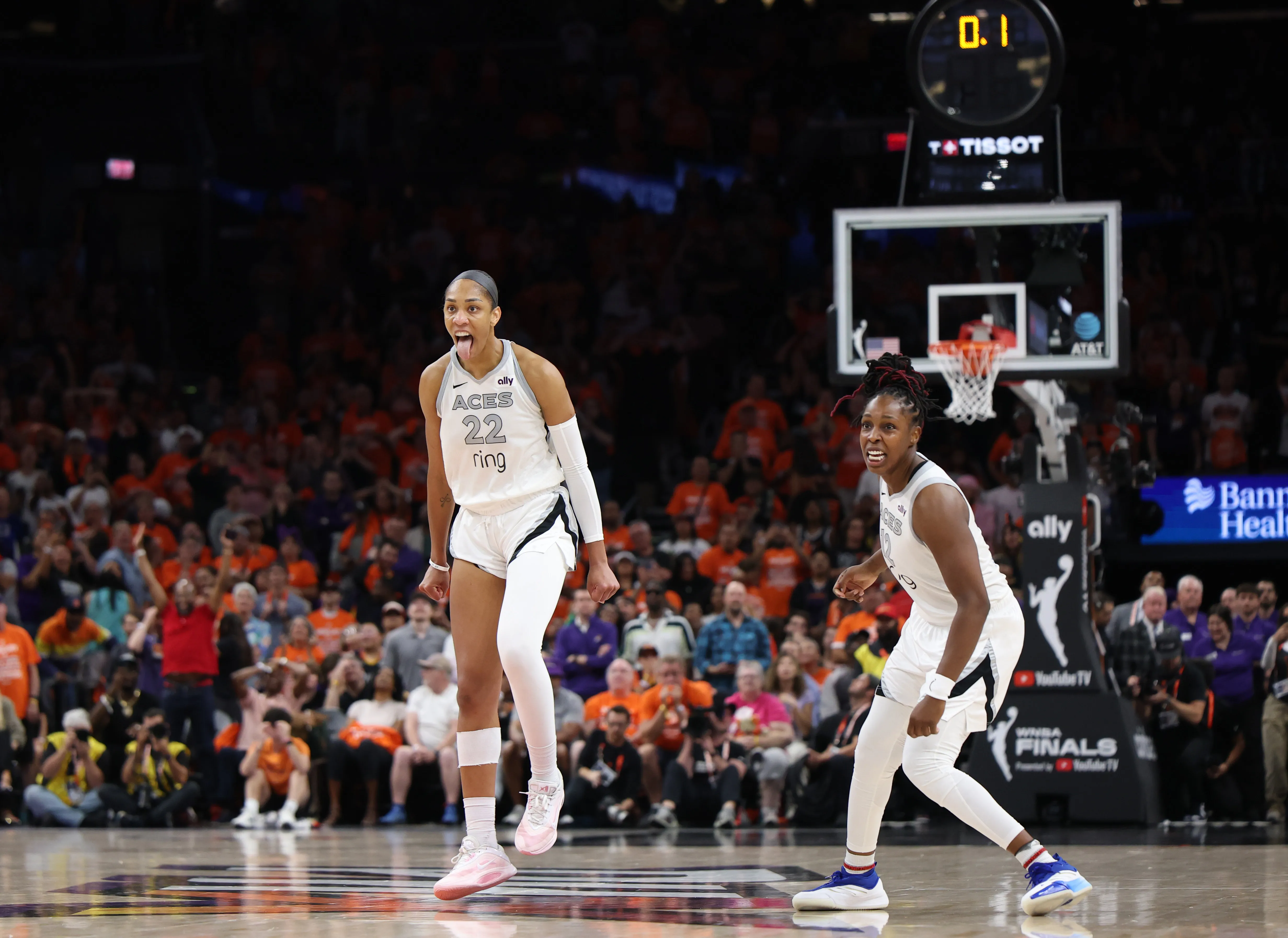Featured image for A’ja Wilson's Game-Winner Secures Aces' Lead in WNBA Finals